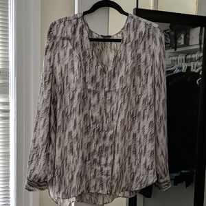 Ann Taylor Long Sleeve Blouse